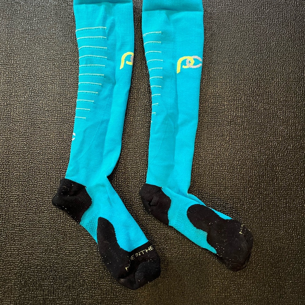 ProCompression Elite Blue and Black Performance Socks